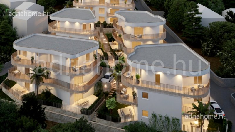 Exkluzív apartmankomplexum – Rogoznica közel a tengerhez